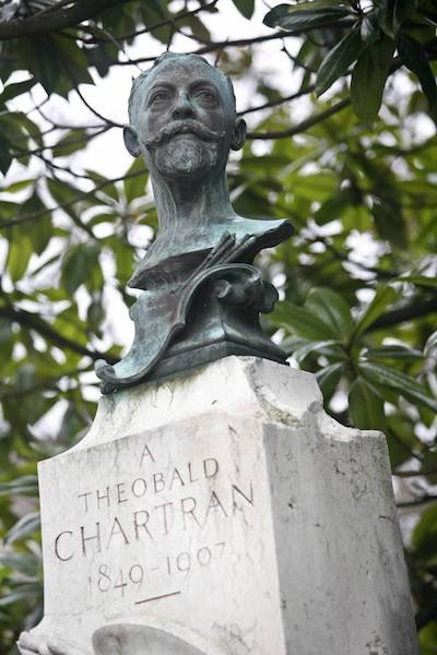 Buste-de-Theobald-Chartran-devant-le-kursaal